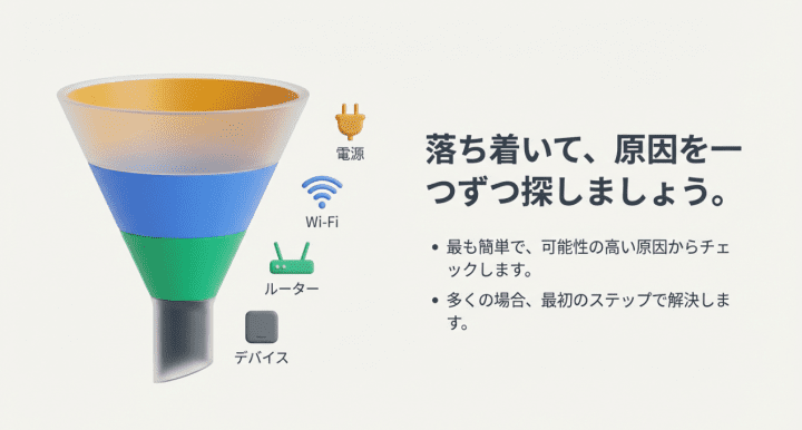 オフラインの直し方