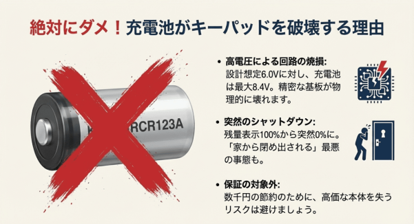 充電池は危険