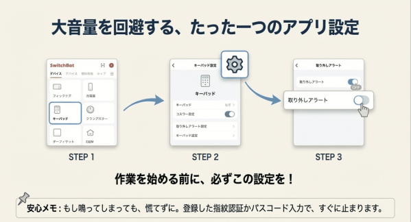 スイッチボットのアプリの事前設定
