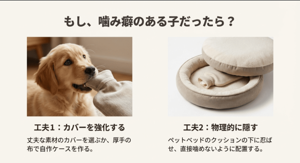 噛み癖のある子には