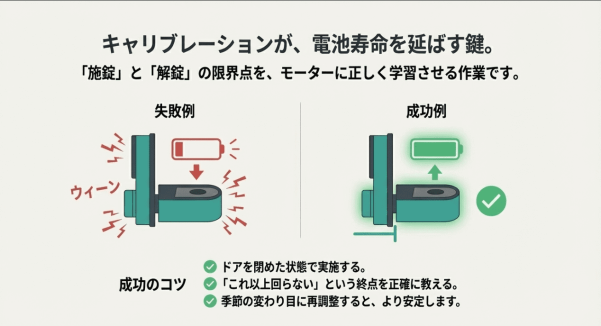 キャリブレーションで位置を正しく
