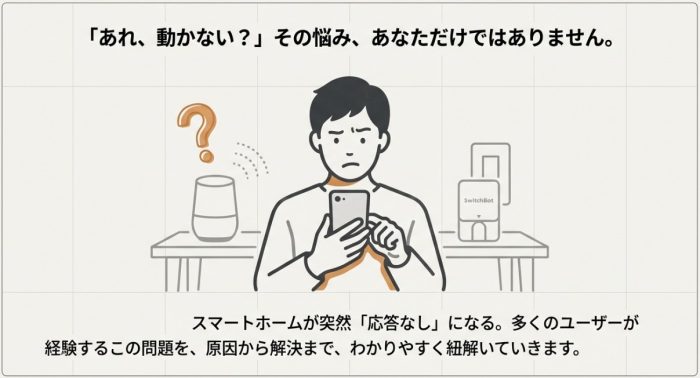 スイッチボットが応答しない