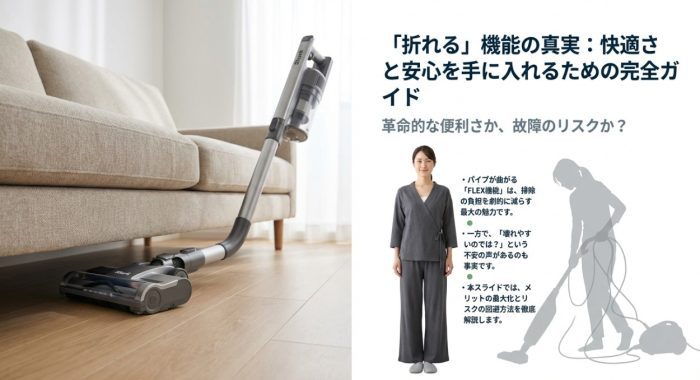 シャーク掃除機は折れる