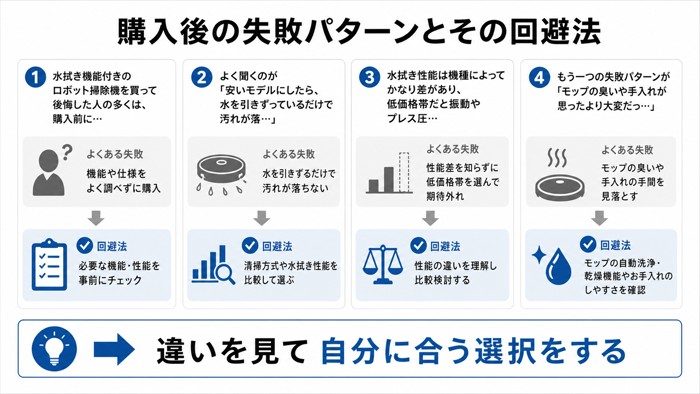 購入後の失敗パターンとその回避法