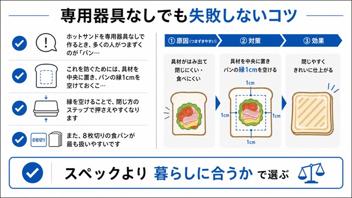 専用器具なしでも失敗しないコツ